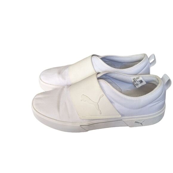 🛍️ PUMA WHITE SIZE 11 MENS SHOES - Picture 2 of 5